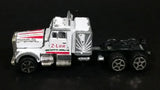 Rare Vintage 1981 Zima Z-Line Semi Rig Truck White Die Cast Toy Car Vehicle w/ Opening Hood