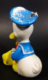 Vintage Walt Disney Productions Donald Duck Sitting in Sailor Outfit Rubber Squeeze Toy - Treasure Valley Antiques & Collectibles