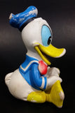 Vintage Walt Disney Productions Donald Duck Sitting in Sailor Outfit Rubber Squeeze Toy - Treasure Valley Antiques & Collectibles