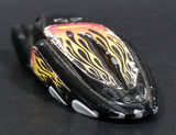 2004 Hot Wheels Crooze Ooz Coupe Black with Flames Die Cast Toy Car Vehicle McDonald's Happy Meal 6/8 - Treasure Valley Antiques & Collectibles