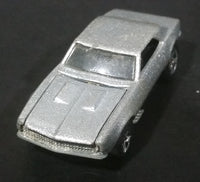 1996 Hot Wheels '67 Chevrolet Camaro Metalflake Silver Die Cast Toy Car Vehicle w/ Opening Hood - Treasure Valley Antiques & Collectibles