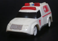 1997 Hot Wheels Ambulance White Die Cast Toy Car Emergency Vehicle - McDonald's Happy Meal - Treasure Valley Antiques & Collectibles