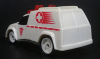 1997 Hot Wheels Ambulance White Die Cast Toy Car Emergency Vehicle - McDonald's Happy Meal - Treasure Valley Antiques & Collectibles