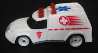 1997 Hot Wheels Ambulance White Die Cast Toy Car Emergency Vehicle - McDonald's Happy Meal - Treasure Valley Antiques & Collectibles