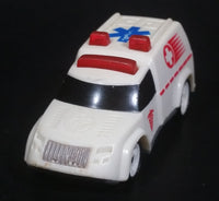 1997 Hot Wheels Ambulance White Die Cast Toy Car Emergency Vehicle - McDonald's Happy Meal - Treasure Valley Antiques & Collectibles