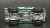 2010 Hot Wheels Attack Pack Olds 442 Metalflake Green Die Cast Lifted Toy Muscle Car Vehicle