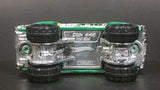 2010 Hot Wheels Attack Pack Olds 442 Metalflake Green Die Cast Lifted Toy Muscle Car Vehicle