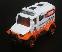 2013 Matchbox Heroic Rescue 4x4 Scrambulance White Die Cast Toy Car Emergency Services Vehicle - Treasure Valley Antiques & Collectibles