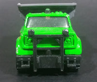 2009 Matchbox Highway Maintenance Truck Green Die Cast Toy Car Vehicle