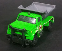 2009 Matchbox Highway Maintenance Truck Green Die Cast Toy Car Vehicle