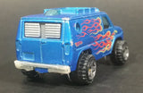 2009 Hot Wheels 1977 Baja Breaker Ford Econoline Van Metalflake Satin Blue No. 121 Die Cast Toy Car Vehicle