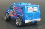 2009 Hot Wheels 1977 Baja Breaker Ford Econoline Van Metalflake Satin Blue No. 121 Die Cast Toy Car Vehicle