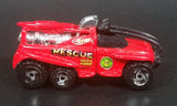 2001 Hot Wheels First Editions XS-IVE Red Off-Roading Die Cast Toy Car Rescue Vehicle - Treasure Valley Antiques & Collectibles