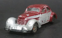 2005 Hot Wheels 1936 Cord Metalflake Burgundy & Silver Die Cast Toy Hot Rod Car Vehicle - Treasure Valley Antiques & Collectibles