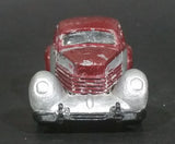 2005 Hot Wheels 1936 Cord Metalflake Burgundy & Silver Die Cast Toy Hot Rod Car Vehicle - Treasure Valley Antiques & Collectibles