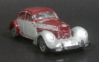 2005 Hot Wheels 1936 Cord Metalflake Burgundy & Silver Die Cast Toy Hot Rod Car Vehicle - Treasure Valley Antiques & Collectibles