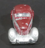 2005 Hot Wheels 1936 Cord Metalflake Burgundy & Silver Die Cast Toy Hot Rod Car Vehicle - Treasure Valley Antiques & Collectibles