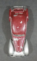 2005 Hot Wheels 1936 Cord Metalflake Burgundy & Silver Die Cast Toy Hot Rod Car Vehicle - Treasure Valley Antiques & Collectibles