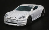 2013 Hot Wheels Showroom - Asphalt 2010 Aston Martin DBS White Die Cast Toy Dream Car Vehicle - Treasure Valley Antiques & Collectibles