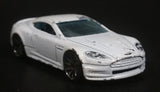 2013 Hot Wheels Showroom - Asphalt 2010 Aston Martin DBS White Die Cast Toy Dream Car Vehicle - Treasure Valley Antiques & Collectibles