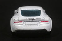 2013 Hot Wheels Showroom - Asphalt 2010 Aston Martin DBS White Die Cast Toy Dream Car Vehicle - Treasure Valley Antiques & Collectibles