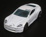 2013 Hot Wheels Showroom - Asphalt 2010 Aston Martin DBS White Die Cast Toy Dream Car Vehicle - Treasure Valley Antiques & Collectibles