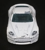 2013 Hot Wheels Showroom - Asphalt 2010 Aston Martin DBS White Die Cast Toy Dream Car Vehicle - Treasure Valley Antiques & Collectibles