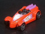 2002 Hot Wheels Surf Boarder Orange Die Cast Toy Car Vehicle - McDonald's Happy Meal - Treasure Valley Antiques & Collectibles