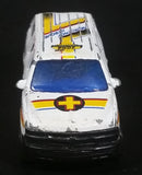 Rare 2004 Matchbox Special Edition 2000 Chevrolet Suburban White Die Cast Toy Car Emergency Rescue Vehicle - Treasure Valley Antiques & Collectibles