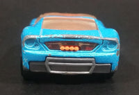 2009 Hot Wheels Airshot Super Drop 40 Somethin' Light Satin Blue Die Cast Toy Car Vehicle - Treasure Valley Antiques & Collectibles