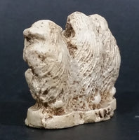 Antique Wise Monkeys Hear No Evil, Speak No Evil, See No Evil Small Bone Carving - Signed - Treasure Valley Antiques & Collectibles