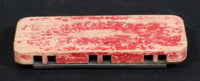 Vintage Red Painted Wooden and Metal Chromatic Tuner Made in Czechoslovakia - Treasure Valley Antiques & Collectibles