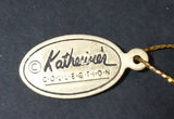 Katherine's Collection Dark Red with Gold Pointed Crowned Bulb Christmas Ornament - Treasure Valley Antiques & Collectibles