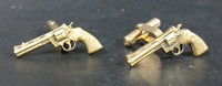 Vintage Collectible Colt Python 357 Gold Gun Cufflinks - Treasure Valley Antiques & Collectibles