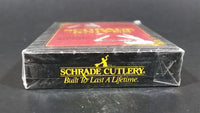 Vintage 1980s Schrade Knives Old Timer Uncle Henry Playing Cards Sealed Still New in Package - Treasure Valley Antiques & Collectibles