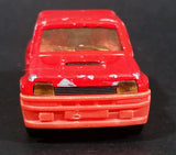 Vintage Majorette No. 255 Renault R 5 Turbo Red 1:53 Scale Die Cast Toy Car Vehicle - Treasure Valley Antiques & Collectibles