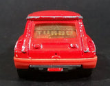 Vintage Majorette No. 255 Renault R 5 Turbo Red 1:53 Scale Die Cast Toy Car Vehicle - Treasure Valley Antiques & Collectibles