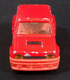 Vintage Majorette No. 255 Renault R 5 Turbo Red 1:53 Scale Die Cast Toy Car Vehicle - Treasure Valley Antiques & Collectibles