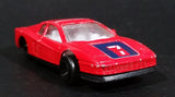 Unknown Brand Red Ferrari Testarossa 7 Seven Die Cast Toy Car Vehicle - Made in China - Treasure Valley Antiques & Collectibles