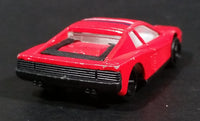 Unknown Brand Red Ferrari Testarossa 7 Seven Die Cast Toy Car Vehicle - Made in China - Treasure Valley Antiques & Collectibles