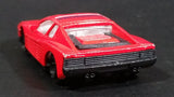 Unknown Brand Red Ferrari Testarossa 7 Seven Die Cast Toy Car Vehicle - Made in China - Treasure Valley Antiques & Collectibles