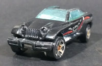 2000 Hot Wheels Future Fleet 2000 Series Jeep Jeepster Black Die Cast Toy Car Vehicle - Treasure Valley Antiques & Collectibles