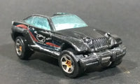 2000 Hot Wheels Future Fleet 2000 Series Jeep Jeepster Black Die Cast Toy Car Vehicle - Treasure Valley Antiques & Collectibles