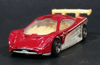 2008 Hot Wheels Top Speed GT Prototype 12 Metalflake Red Die Cast Toy Car Vehicle - Treasure Valley Antiques & Collectibles