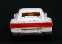 1987 Hot Wheels Ferrari Testarossa White Die Cast Toy Car Vehicle - Ultra Hots - Treasure Valley Antiques & Collectibles