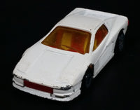 1987 Hot Wheels Ferrari Testarossa White Die Cast Toy Car Vehicle - Ultra Hots - Treasure Valley Antiques & Collectibles