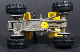 1988 Hot Wheels Suzuki Quadracer Yellow Die Cast ATV Toy Vehicle - Error Rear Wheels are Black Construction Tires - Treasure Valley Antiques & Collectibles