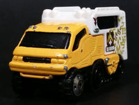 2002 Matchbox Arctic Track Truck Snow Cappers Snow Tracker Yellow and White Die Cast Toy Car Tracked Vehicle - Treasure Valley Antiques & Collectibles