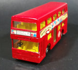 Vintage 1972 Matchbox SuperKings Lesney Products The Londoner K-15 London Double Decker Red Bus - Treasure Valley Antiques & Collectibles