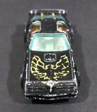 Rare Vintage 1982 Hot Wheels Hot Ones Hot Bird Black Yellow Die Cast Toy Car Vehicle - Gold Wheels